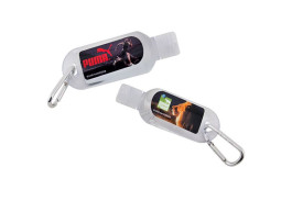 2 Oz. Hand Sanitizer Gel with Carabiner