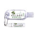 2 Oz. Tottle Antibacterial Hand Sanitizer With Carabiner & Clip Lip Balm