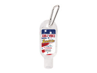 1 Oz. Hand Sanitizer Gel with Carabiner