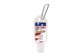 1 Oz. Hand Sanitizer Gel with Carabiner