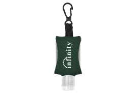 1 Oz. Hand Sanitizer with EVA Case and Clip
