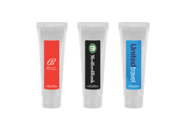1 Oz. Clear Gel Sanitizer in Crimped Squeeze Tube